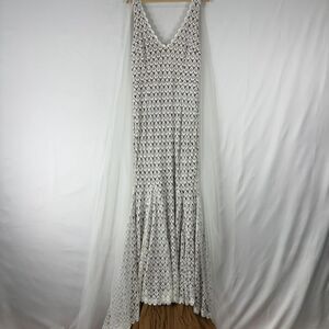 Daughters of Simone Crochet Lace Wedding Dress